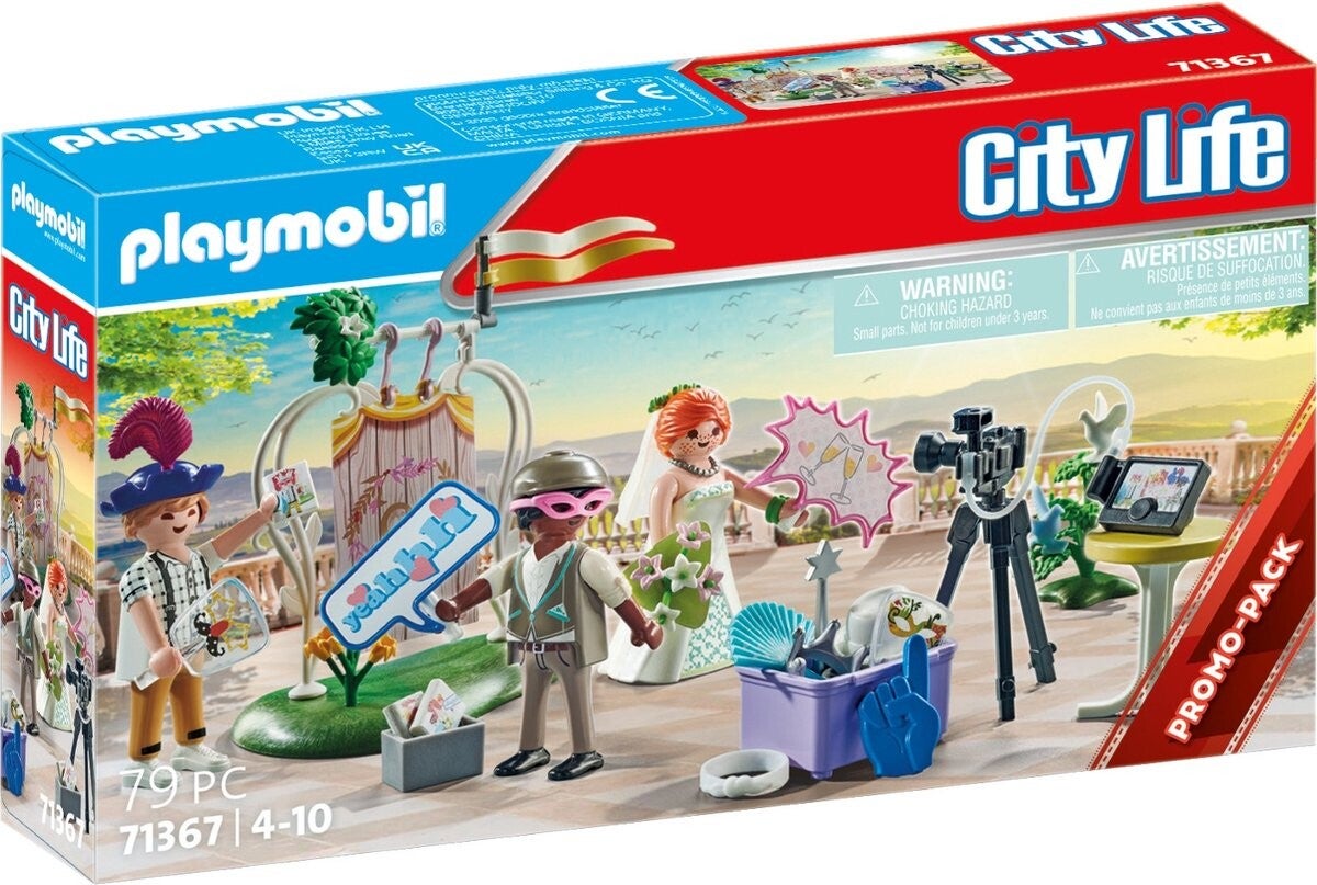 Playmobil City Life 71367 – Wedding Photo Booth – Leg de mooiste bruiloftsmomenten vast!