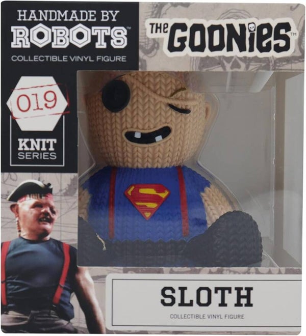 019 – Sloth Vinyl Figure (The Goonies) - Handmade by Robots Knit Series