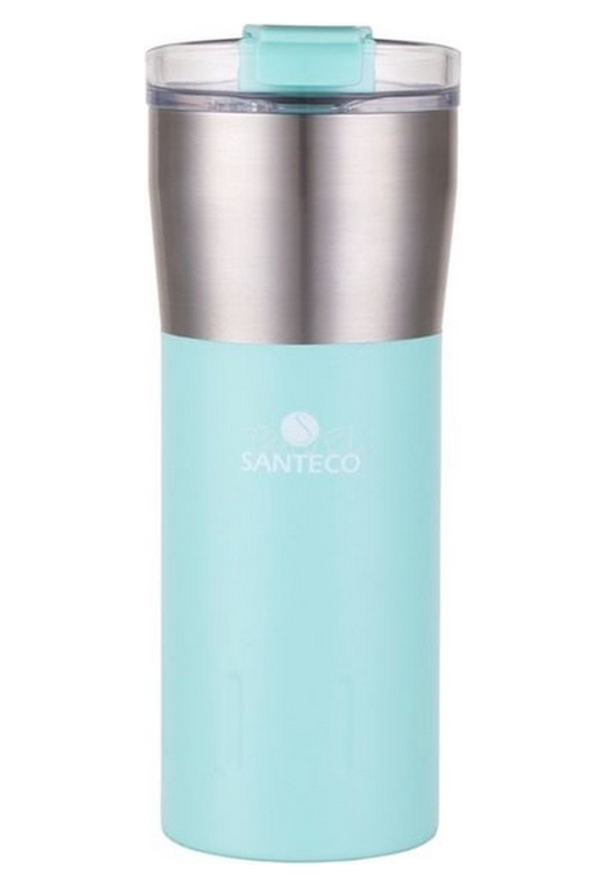 Santeco Kariba Thermal Tumbler – 500 ml, Mint Green, Roestvrij Staal, Vacuüm Geïsoleerd