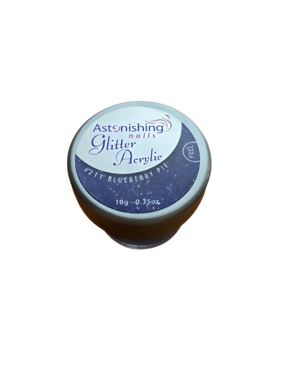 Astonishing Nail Acryl Glitters #211 Blueberry Pie