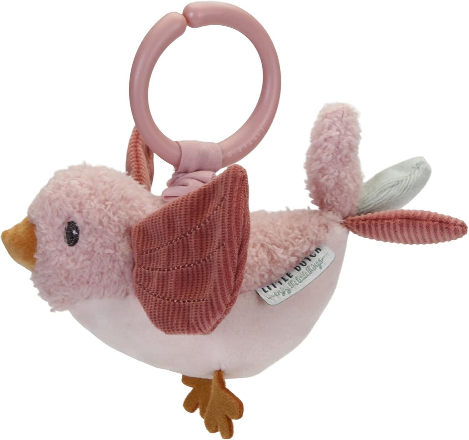 Little Dutch Pull-and-Shake Bird – Ideaal kraamcadeau en reisvriendje