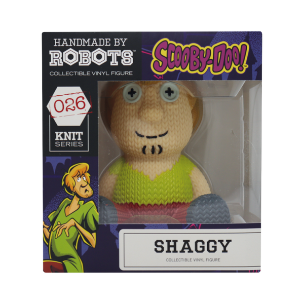 026 – Shaggy Vinyl Figure (Scooby-Doo) - Handmade by Robots Knit Series