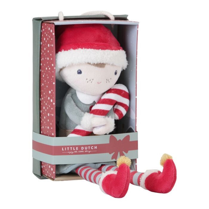 Little Dutch Knuffelpop Kerst Jim – 35 cm
