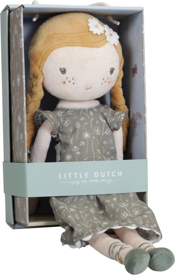 Little Dutch Knuffelpop Julia – 35 cm - Jouw kleine avonturierster