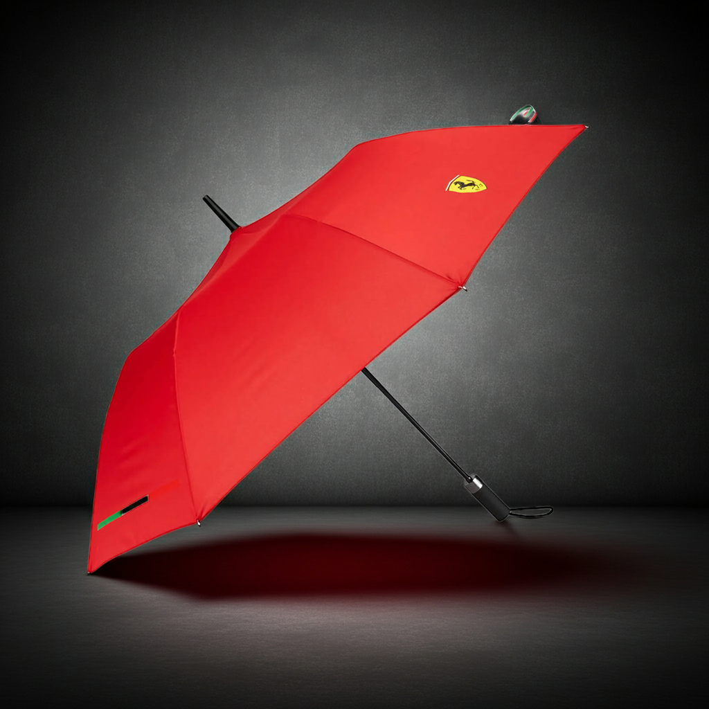 Officiële Scuderia Ferrari Compacte Paraplu Rood