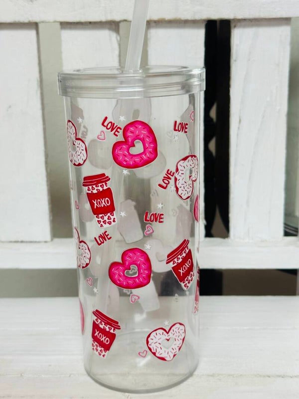 VALENTINES PLASTIC CUP
