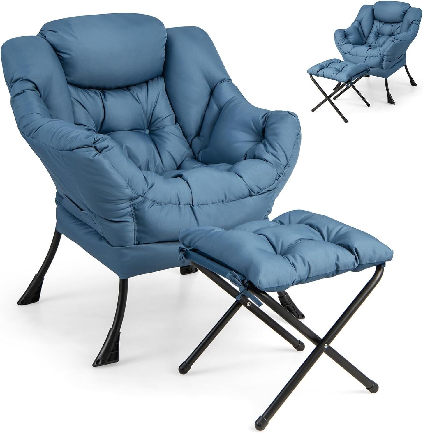 Accent Lazy Chair Blue