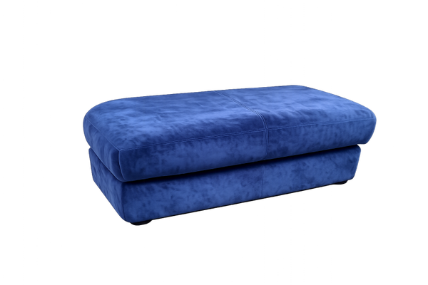 Blue Footstool/Ottoman DFS