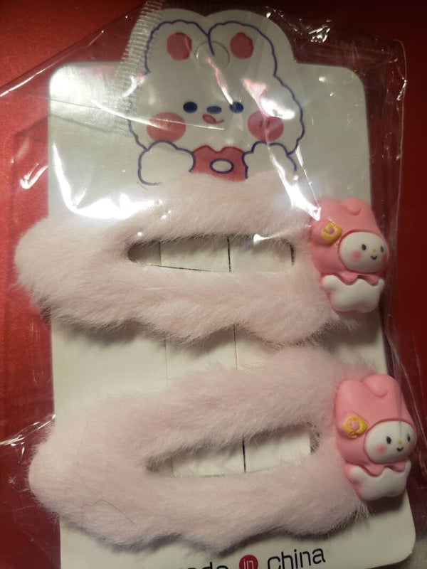 my melody hair clips