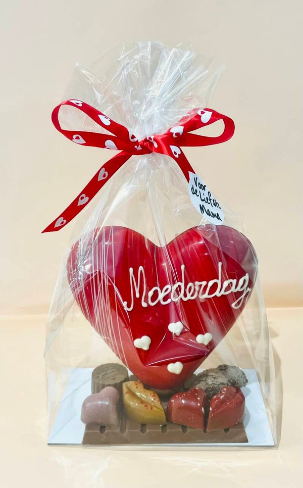 Rood hartje Moederdag