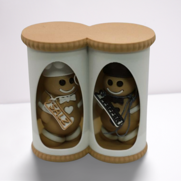 Lebkuchenmann-Streuer MINI  mit Verpackung