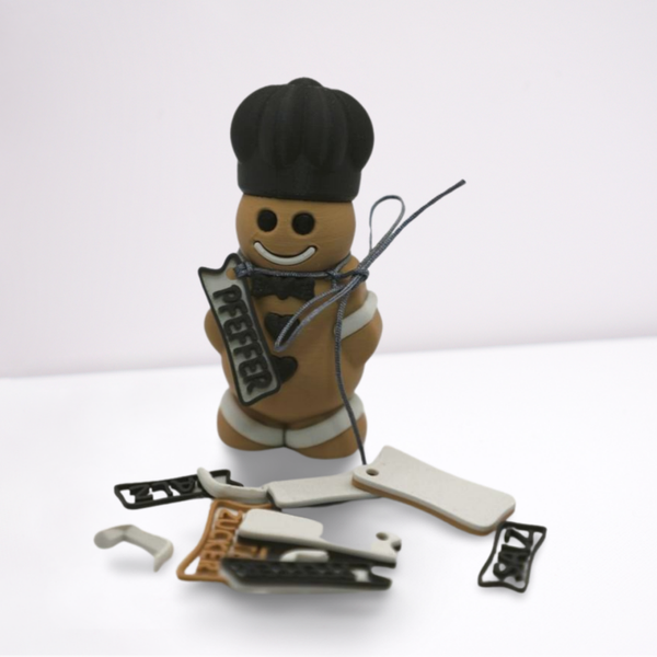 Lebkuchenmann-Streuer