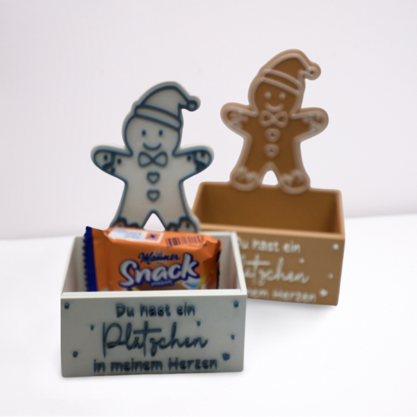 Plätzchenboxerl mit Lebkuchenmann