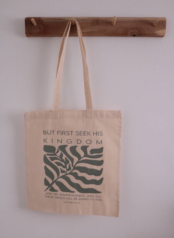 HIS KINGDOM FIRST ⎥ Baumwolltasche