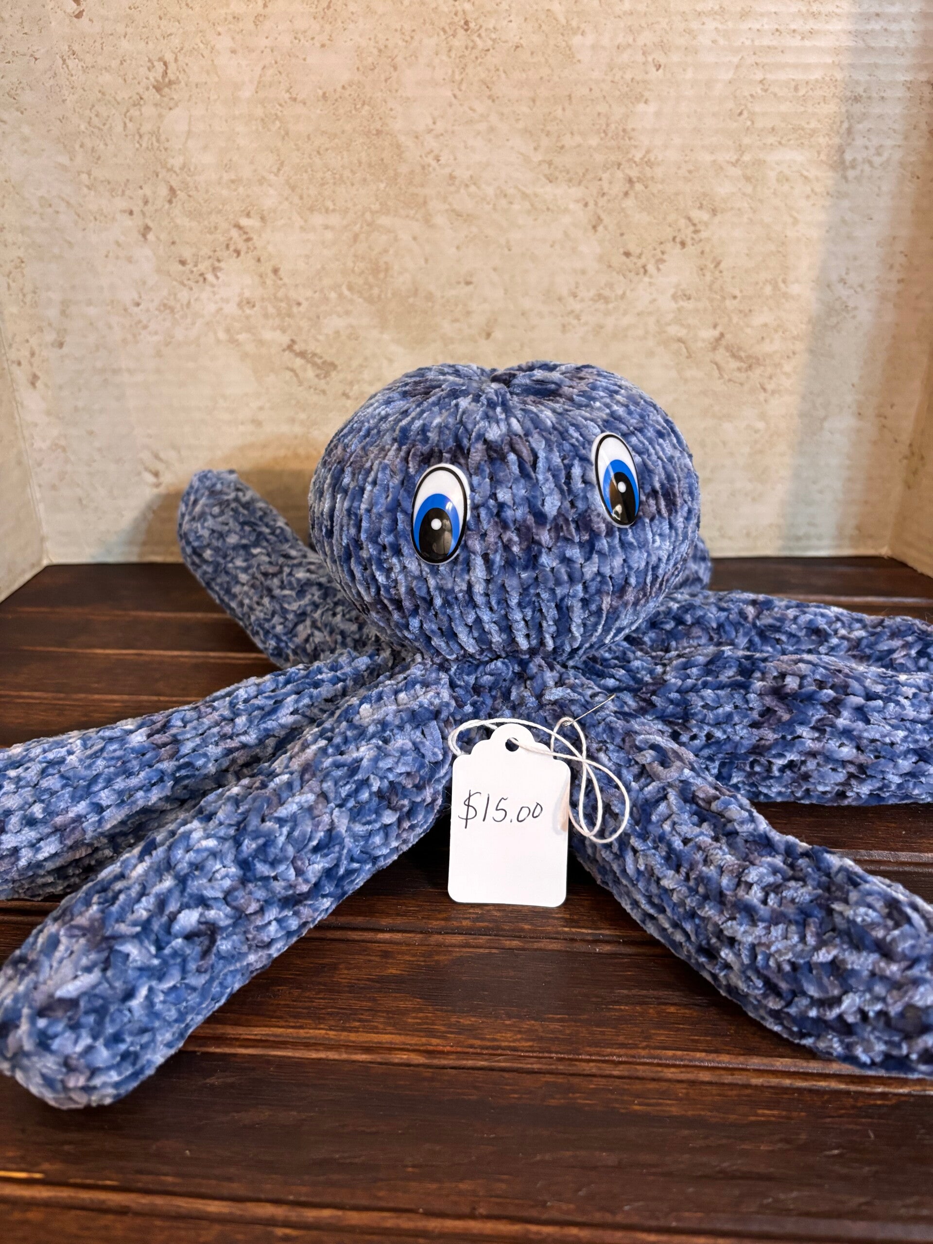 Blue octopus