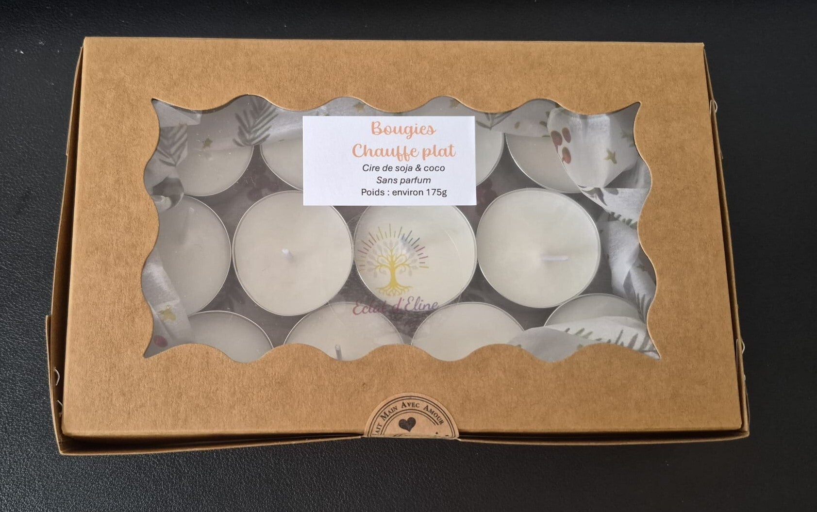 Bougies chauffe plat