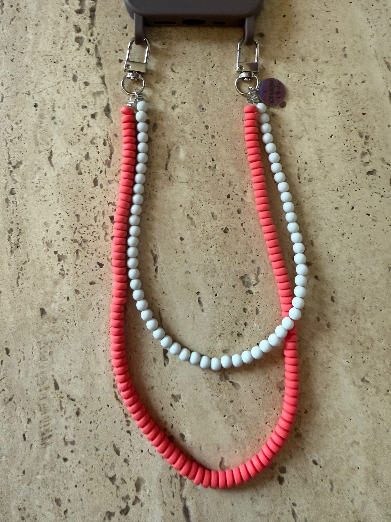 Coral telefoonketting
