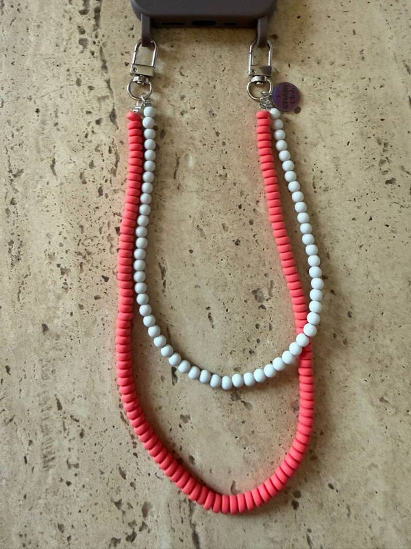 Coral telefoonketting
