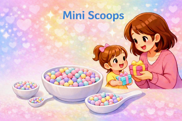 Mommy and me mini scoop 10-12 items each