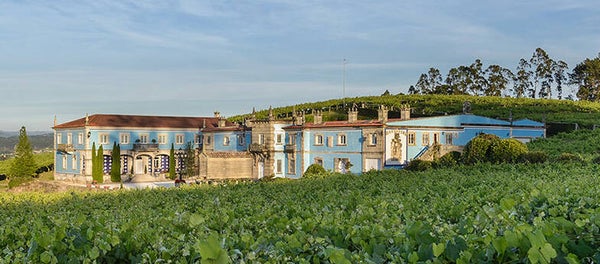Bono invitación para dos personas de una visita guiada de la bodega Granbazán, seguida de una cata comentada de vinos y experiencia gastronómica