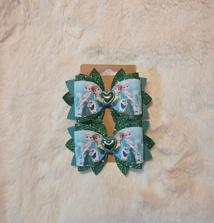 Haarstrikken set 2 stuks