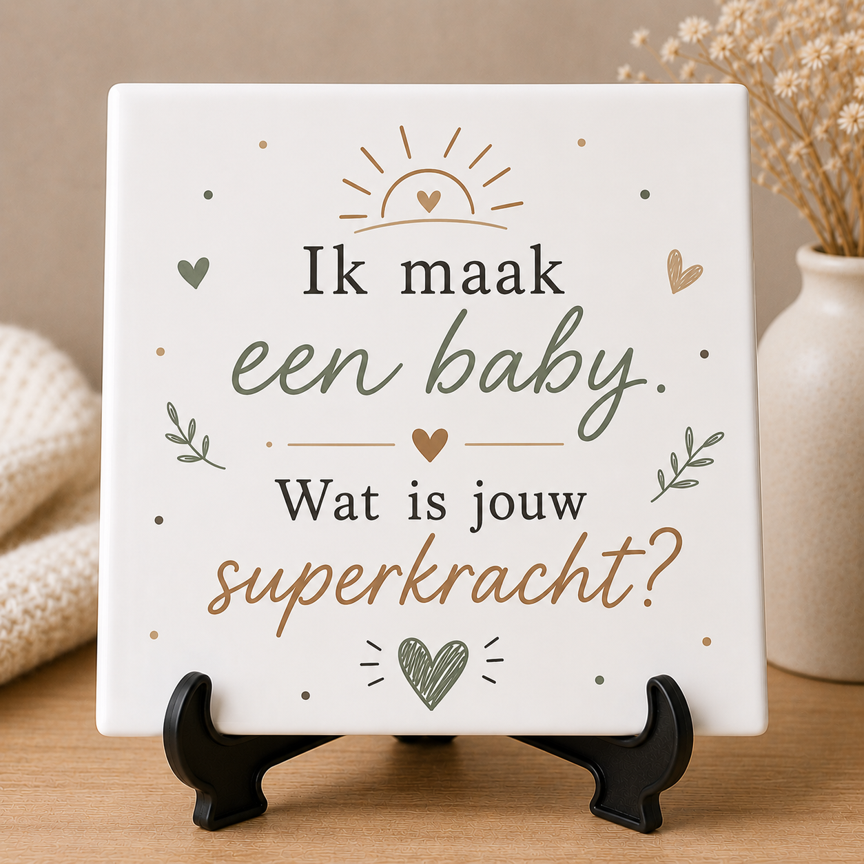 Tegel baby superkracht