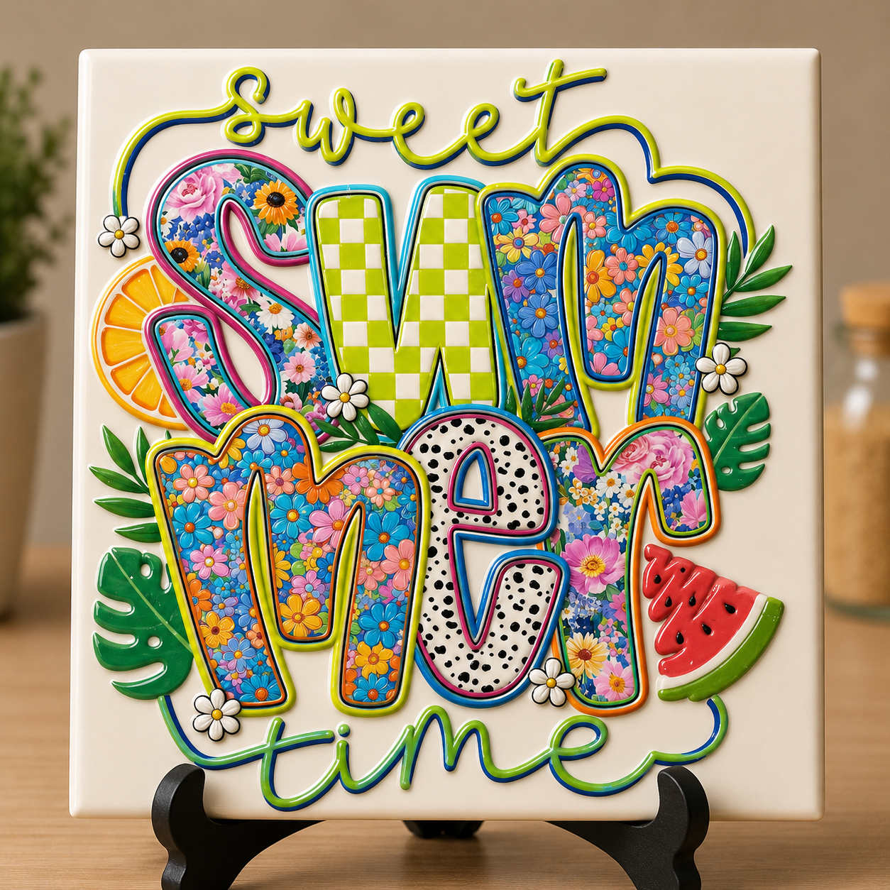 Tegel sweet summer time multicolor