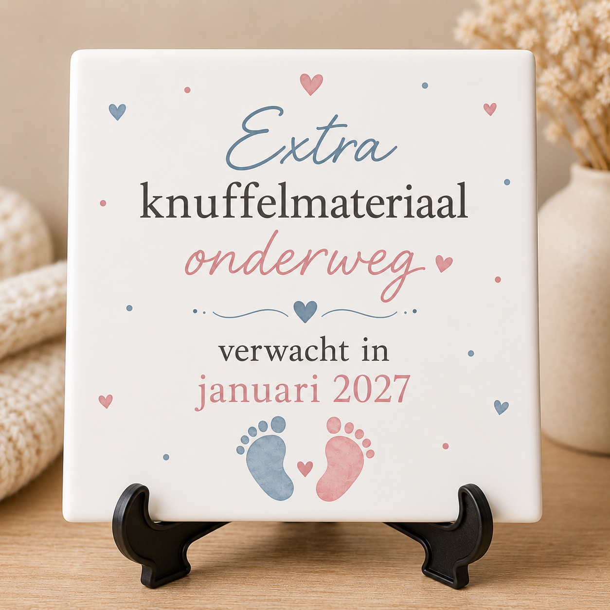 Tegel knuffelmateriaal