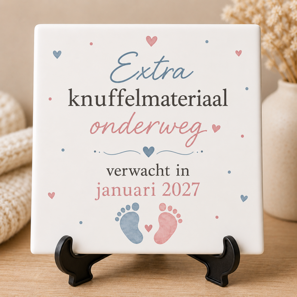 Tegel knuffelmateriaal
