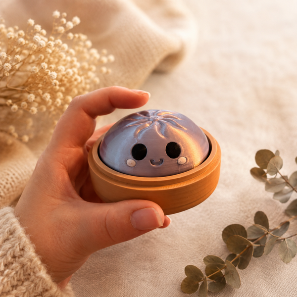 🥟 Dumpling Clicker – 3D geprint