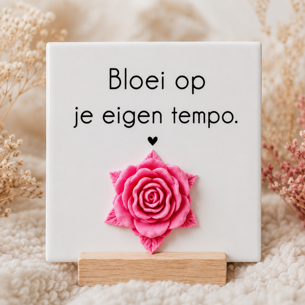 3D tegel bloei op je eigen tempo
