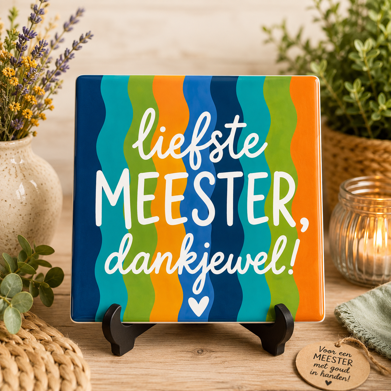 Tegel liefste meester