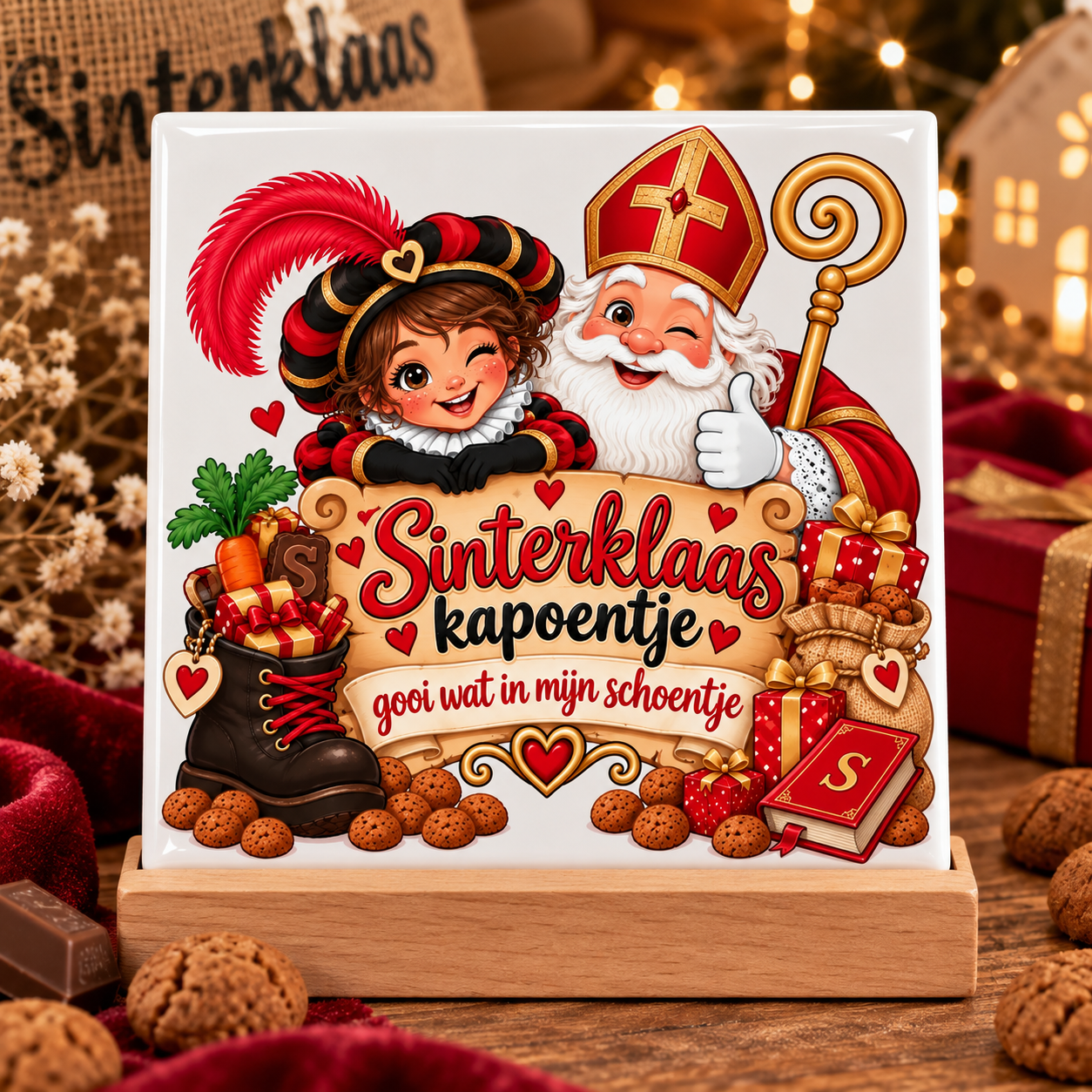 Tegel Sinterklaas kapoentje