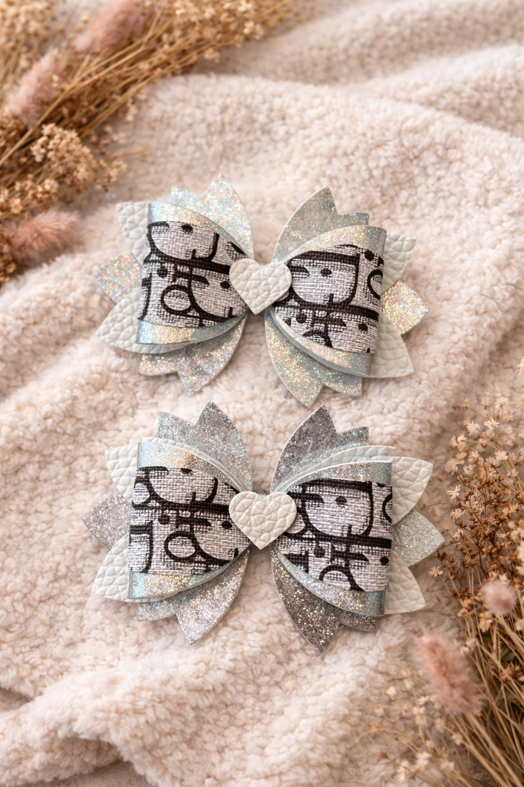 Haarstrikken set 2 stuks