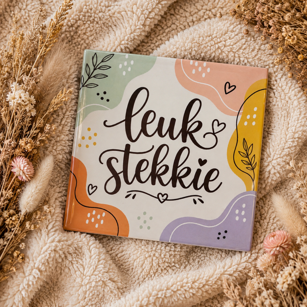 Tegel leuk stekkie
