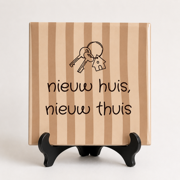 Tegel nieuw huis nieuw thuis