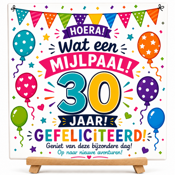 Tegel 30 jaar