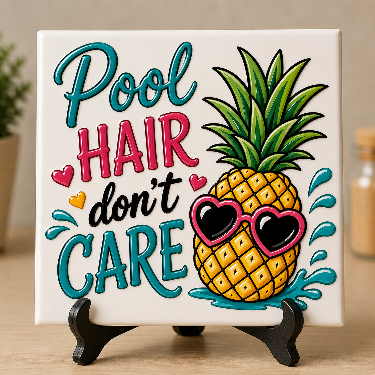Tegel pool hair don’t care