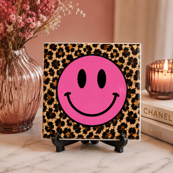 Tegel panter smiley