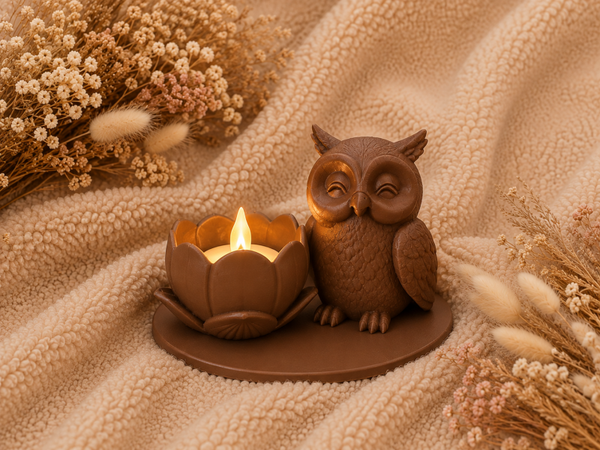 🦉🌸 Little Friends, Big Warmth – Uiltje 🌸🦉