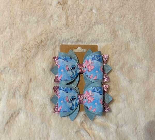 Haarstrikken set 2 stuks