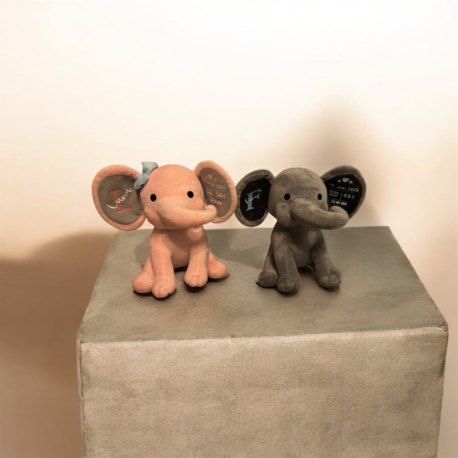 Gepersonaliseerde geboorteolifant