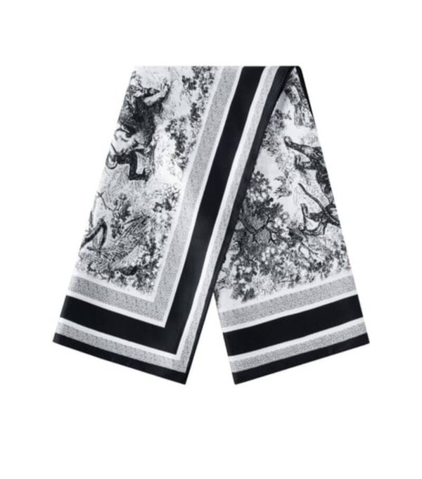 Statement sjaaltjes - Animal black & white