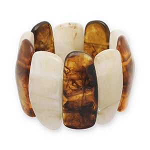 Resin retro armband