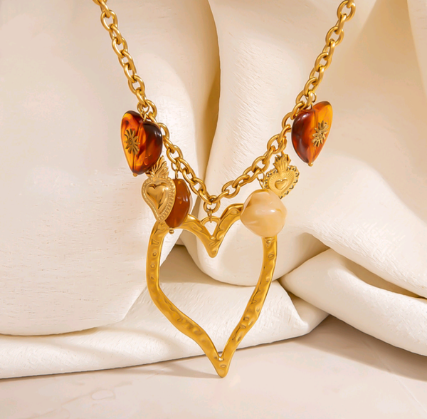 Statement ketting hart