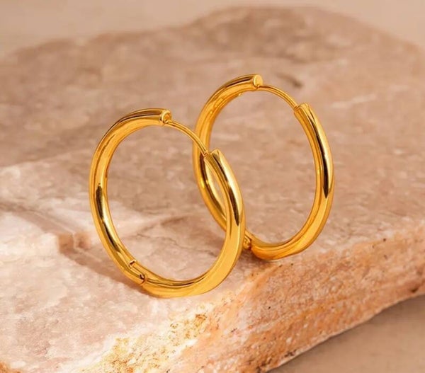 Creolen 25mm- goud