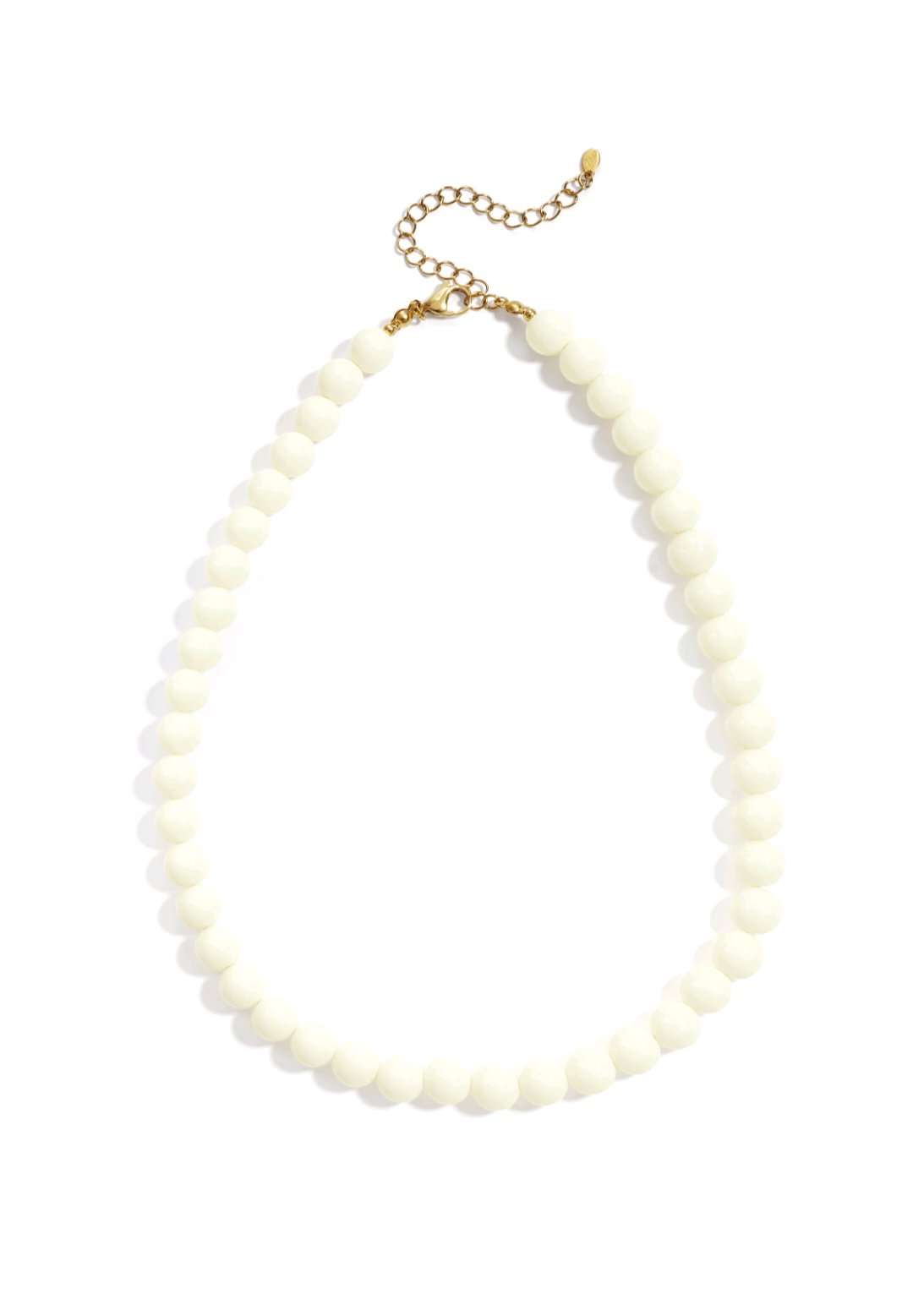 Bold kralenketting - Wit