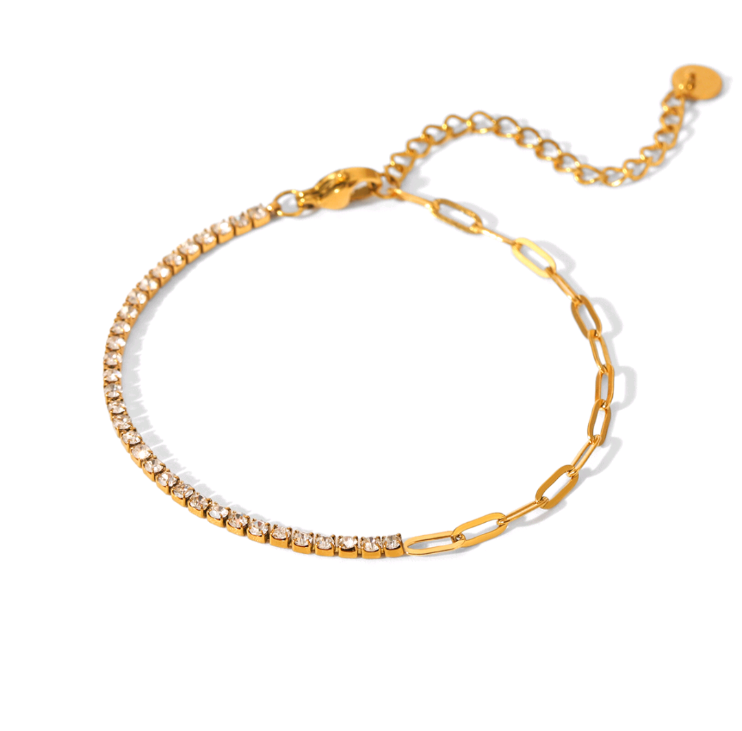 Casual armband - Goud