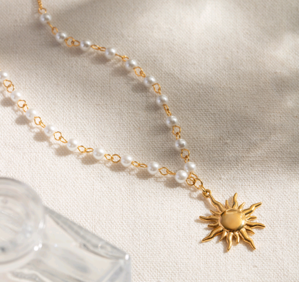 Retro zon ketting