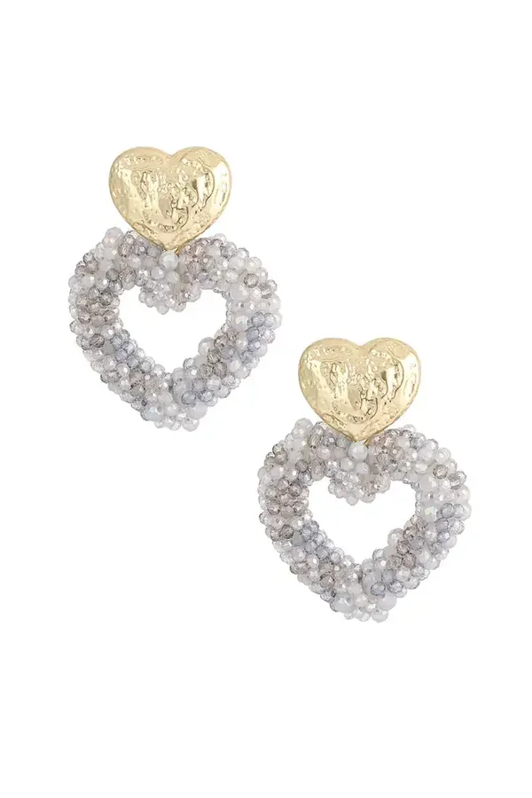 Way to my heart statements - Grijs / goud
